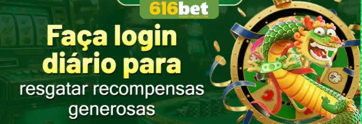 Banner de promoções do 616BET cassino