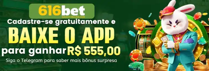 Banner de promoções do 616BET cassino
