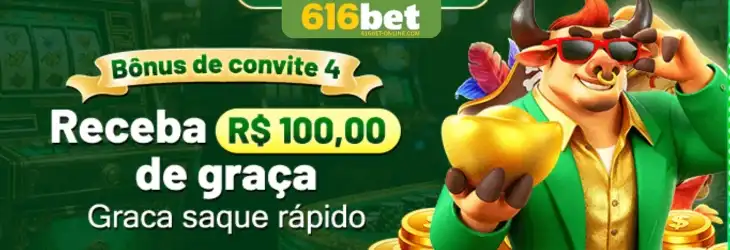 Banner de promoções do 616BET cassino