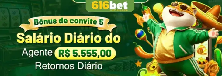 Banner de promoções do 616BET cassino