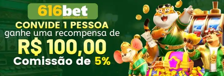 Banner de promoções do 616BET cassino